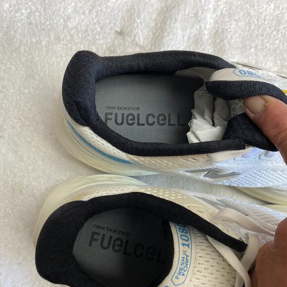 New Balance FuelCell Walker Elite Mens 8.5 White Shoes - Picture 8 of 10